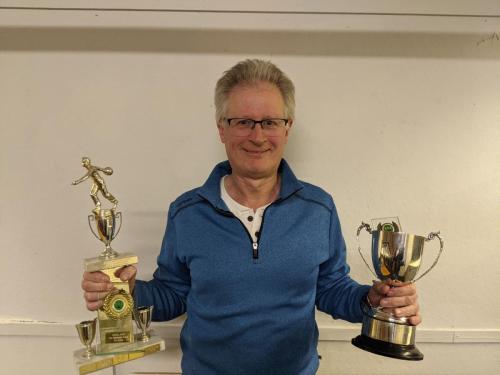 Tim Jones - Winner of the Highest Aggregate and Highest Average - Man (2019/20 Season).
